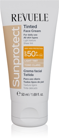 Revuele Sunprotect Tinted Face Cream crème teintée protectrice SPF 50+