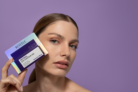 Revuele Retinol Eye Contour Gel gel hydratant yeux anti-rides et anti-cernes