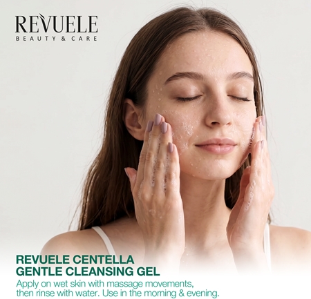 Revuele Centella gel nettoyant doux visage et corps