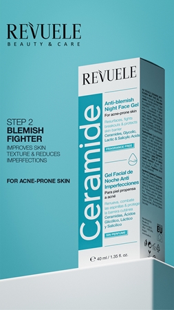 Revuele Ceramide Anti-Blemish Night Face Gel gel anti-imperfections pour la nuit