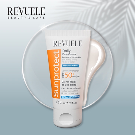 Revuele Sunprotect Moisture Boost Mitrinošs dienas krēms SPF 50+