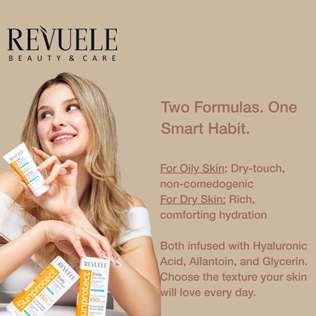 Revuele Sunprotect Moisture Boost Mitrinošs dienas krēms SPF 50+