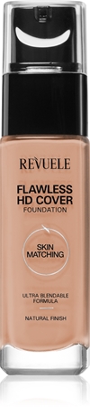 Revuele Flawless HD Cover Foundation lahki tekoči puder za popoln videz