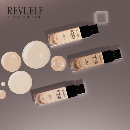 Revuele Flawless HD Cover Foundation fond de teint léger pour un look parfait