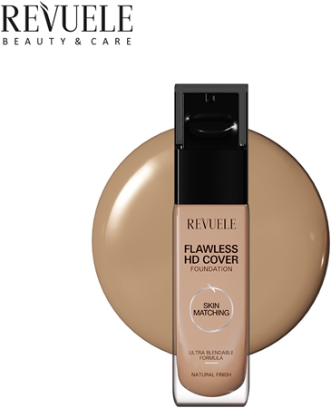 Revuele Flawless HD Cover Foundation Lightweight Foundation for the perfect look