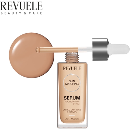 Revuele Serum Foundation [+HA] Hydrating Foundation to even out skin tone