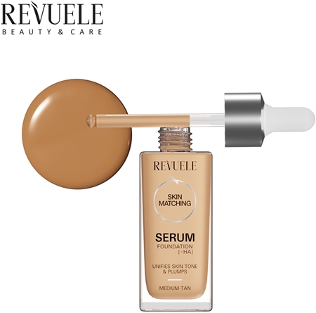 Revuele Serum Foundation [+HA] Hydrating Foundation to even out skin tone