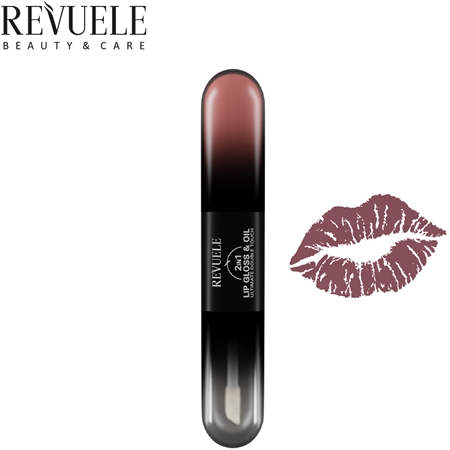 Revuele 2IN1 Lip Gloss & Oil блиск для губ 2 в 1
