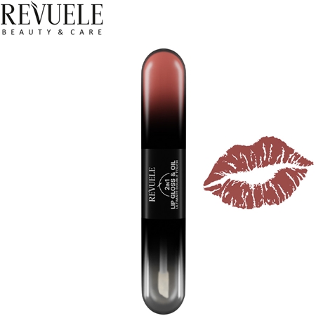 Revuele 2IN1 Lip Gloss & Oil brillant à lèvres 2 en 1