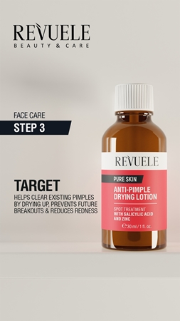 Revuele Pure Skin Anti-Pimple τοπική φροντίδα κατά της ακμής