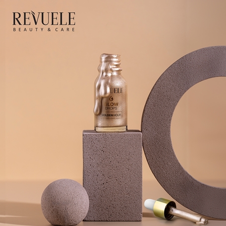 Revuele Glow Drops Golden Hour sérum illuminateur corps et visage