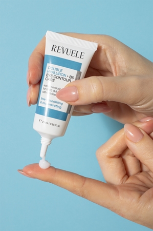 Revuele Double Hyaluron + B5 Eye Contour Care crème hydratante yeux anti-rides
