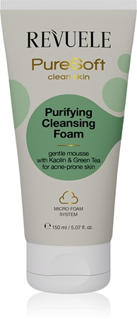 Revuele PureSoft Clean Skin hloubkově čisticí pěna pro problematickou pleť