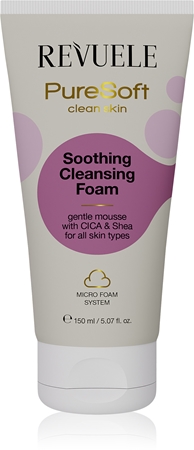 Revuele PureSoft Clean Skin čisticí pleťová pěna se zklidňujícím účinkem