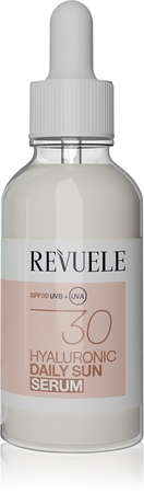 Revuele Daily Sun Hyaluronic Sun Serum SPF 30 sérum protecteur pour un effet naturel