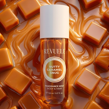 Revuele Nutty Caramel Snug Fragrance Mist scented mist for body and hair for women