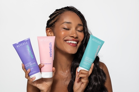 Revuele Velvetish Brilliance Blaze Body Cream Scrub Brightening Body Scrub