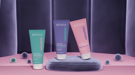 Revuele Velvetish Brilliance Blaze Body Cream Scrub Brightening Body Scrub