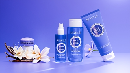Revuele Violet Vanilla Delight Fragranced Hydrating Body Cream Moisturizing Body Cream