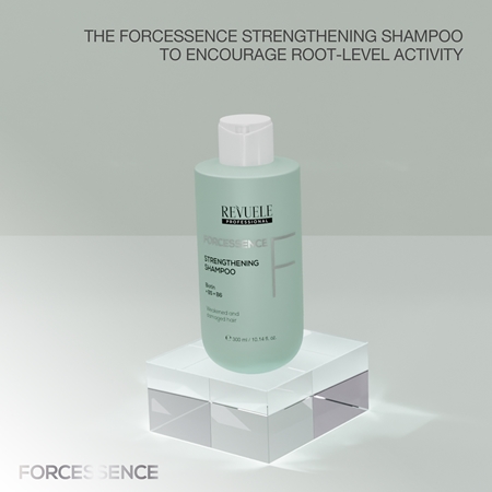 Revuele Professional Forcessence Strengthening Energising Shampoo for damaged and fragile hair