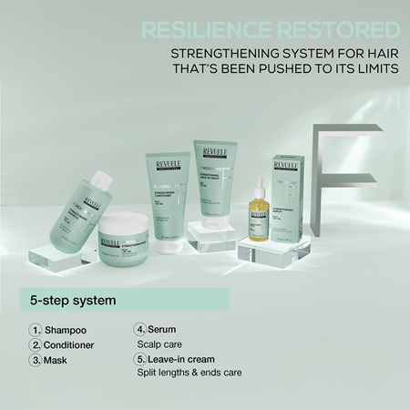 Revuele Professional Forcessence Strengthening Strenghtening Conditioner for damaged and fragile hair
