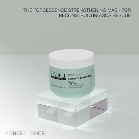 Revuele Professional Forcessence Strengthening masque fortifiant pour cheveux abîmés et fragiles