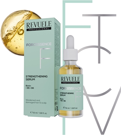 Revuele Professional Forcessence Strengthening Serum for the Scalp for damaged and fragile hair
