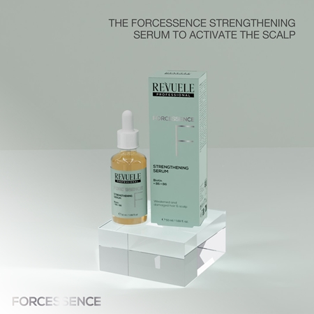 Revuele Professional Forcessence Strengthening Serum for the Scalp for damaged and fragile hair