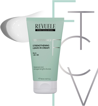 Revuele Professional Forcessence Strengthening Leave-in Cream for damaged and fragile hair