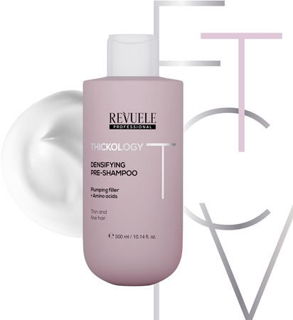Revuele Professional Thickology Densifying Pre-Shampoo Nourishing Treatment for fine hair and hair without volume