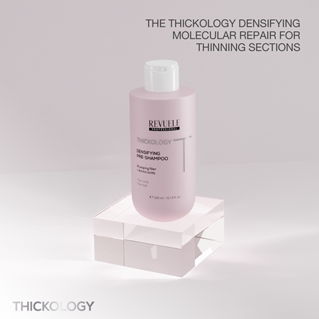 Revuele Professional Thickology Densifying Pre-Shampoo Nourishing Treatment for fine hair and hair without volume