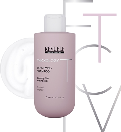 Revuele Professional Thickology Densifying shampoing volumisant pour cheveux fins et sans volume