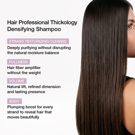 Revuele Professional Thickology Densifying shampoing volumisant pour cheveux fins et sans volume