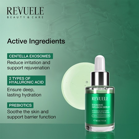Revuele Exosome Infusion Serum sérum rénovateur avec effets apaisants