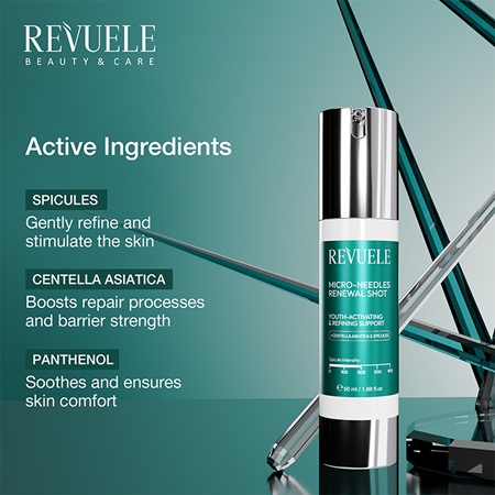 Revuele Micro-Needles Renewal Shot Intensely Rejuvenating Moisturiser with microneedling