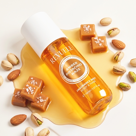Revuele Amber Pistachio Haze Fragrance Mist scented mist for body and hair