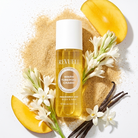 Revuele Warm Tuberose Charm Fragrance Mist scented mist for body and hair