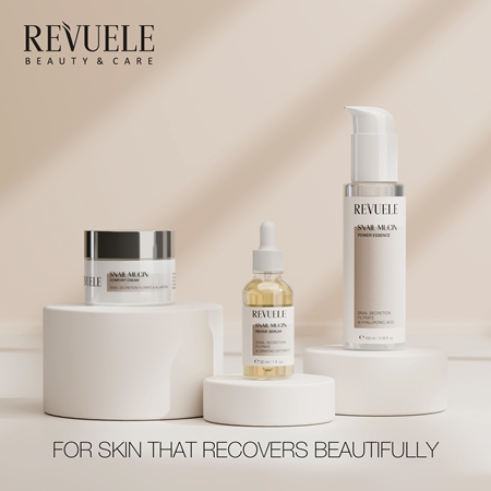 Revuele Snail Mucin Revive Serum Regenerating Skin Serum with moisturising effect