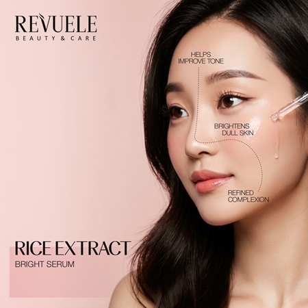 Revuele Rice Extract Bright Serum Brightening Serum for the face