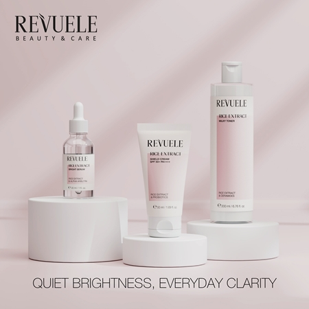 Revuele Rice Extract Shield Cream SPF 50+ PA++++ Protective Facial Cream SPF 50+