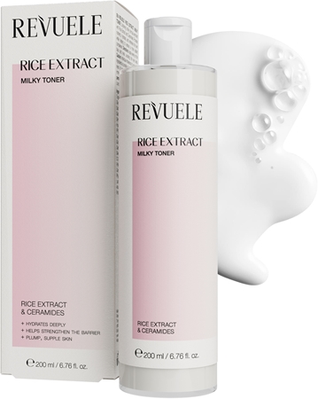Revuele Rice Extract Milky Toner milk toner to restore the skin barrier