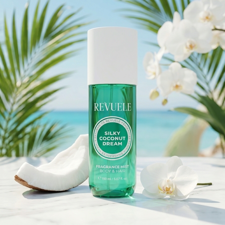 Revuele Silky Coconut Dream Fragrance Mist scented mist for body and hair