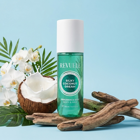 Revuele Silky Coconut Dream Fragrance Mist scented mist for body and hair