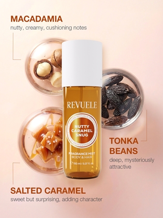 Revuele Nutty Caramel Snug Fragrance Trio Set Geschenkset für den Körper für Damen