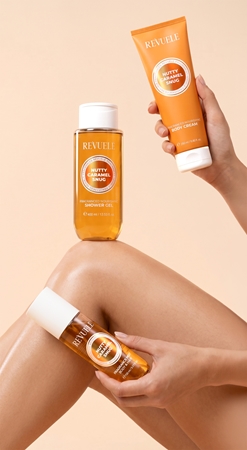 Revuele Nutty Caramel Snug Fragrance Trio Set Geschenkset für den Körper für Damen