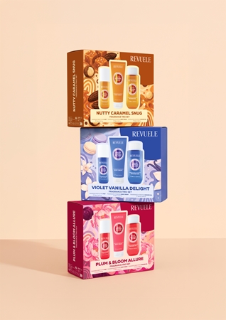 Revuele Plum & Bloom Allure Fragrance Trio Set Geschenkset für den Körper für Damen