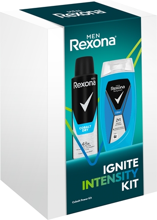 Rexona Men Cobalt Dry dovanų rinkinys vyrams