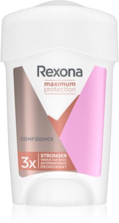 Rexona Maximum Protection Confidence kremowy antyperspirant przeciw nadmiernej potliwości