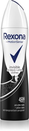 Rexona Invisible on Black + White Clothes antiperspirant u spreju