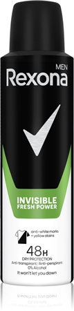 Rexona Men Invisible Fresh Power Antiperspirant Spray för män